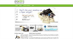 Desktop Screenshot of gogreenbattery.com